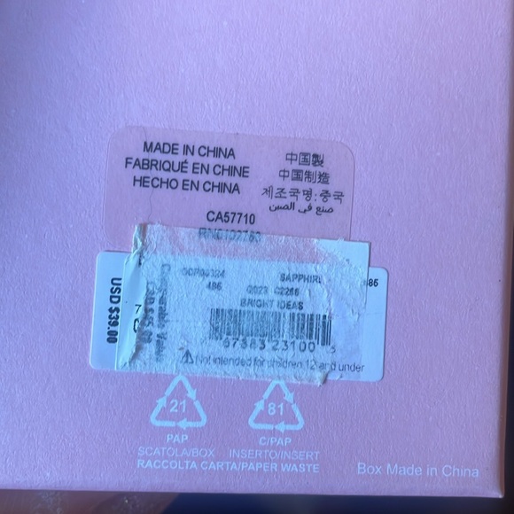 NEW Kate Spade ♠️ Sapphire Bright Ideas Earrings - Picture 5 of 7